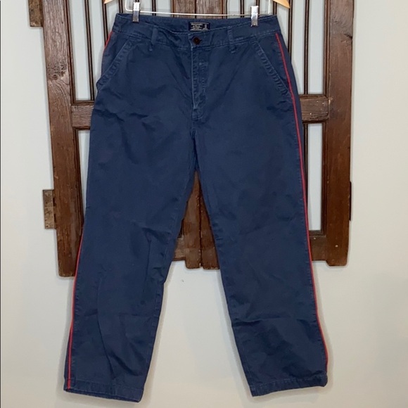 ABERCROMBIE NAVY‎ HIGH RISE ANKLE STRAIGHT 31/12 - Picture 1 of 5